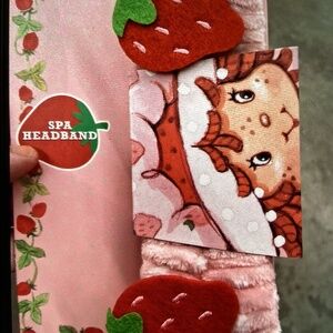 New Strawberry Shortcake Spa Headband